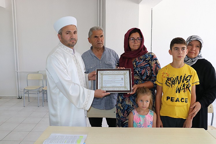 Fransa vatandaşı, Yozgat'ta Müslüman oldu