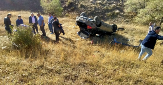 Sorgun'da Kaza Sonucu 2 Öğretmen Yaralandı.