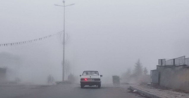 Sorgun’da Yoğun sis etkili oldu