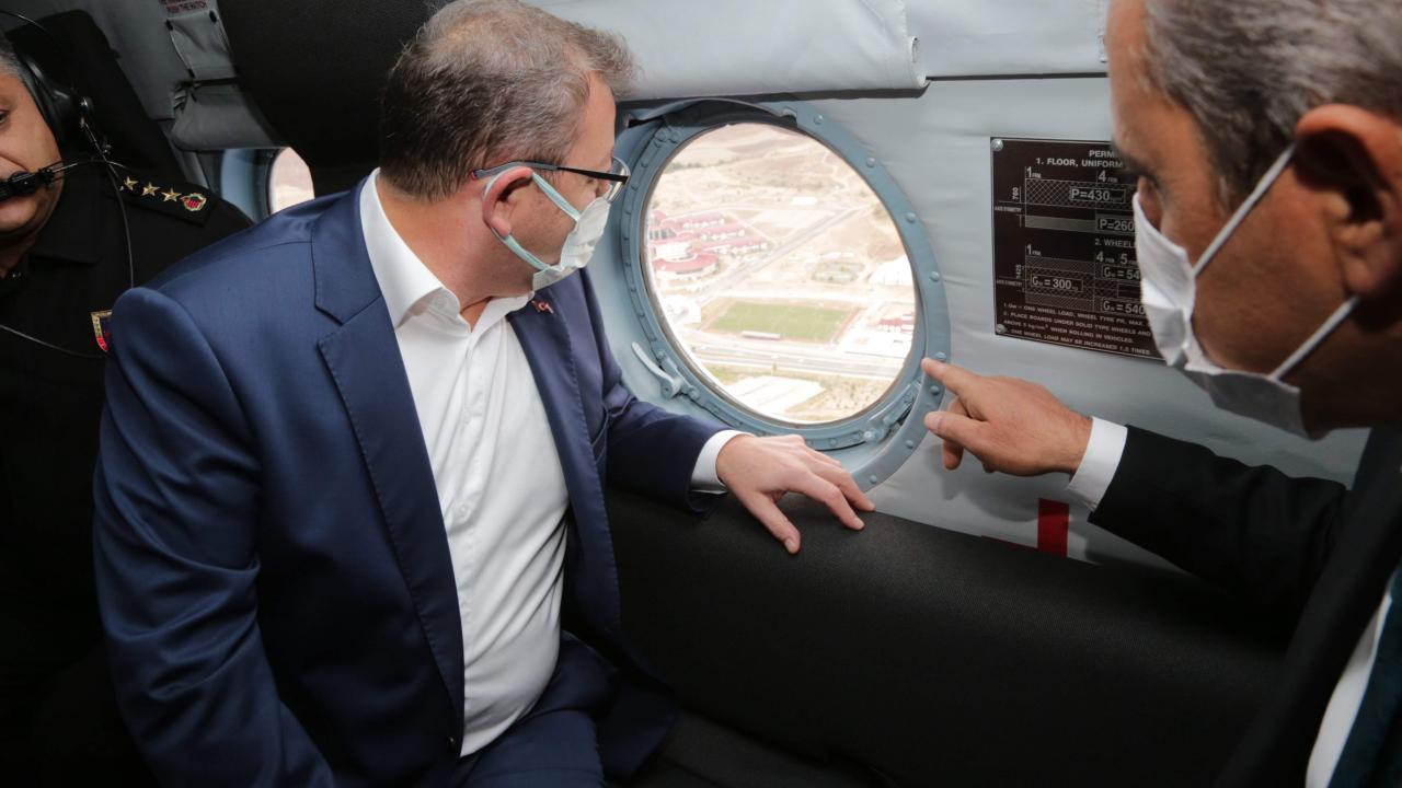 Yozgat'ta helikopter destekli trafik denetimi yapıldı